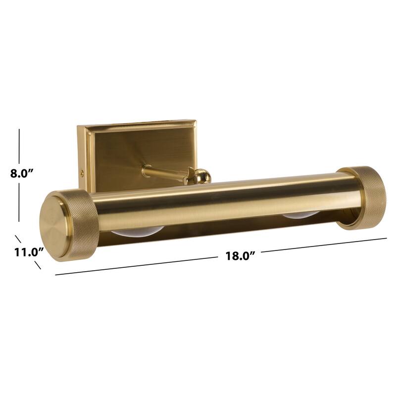 SAFAVIEH Couture Andie, 15-inch, Metal Wall Sconce - 15"W x 9"D x 5"H