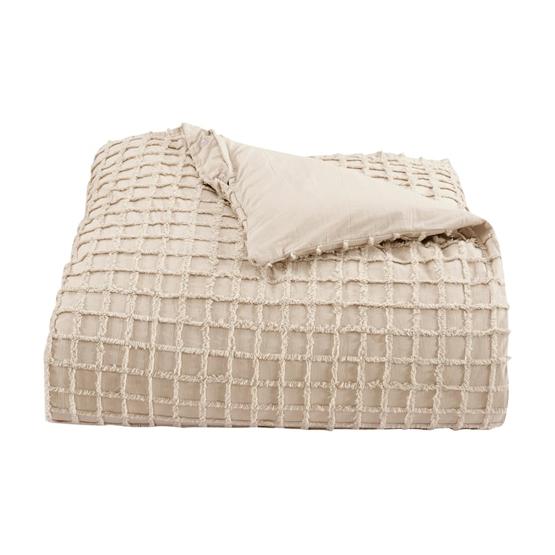 Cameron Duvet Cover Set - Linen - King
