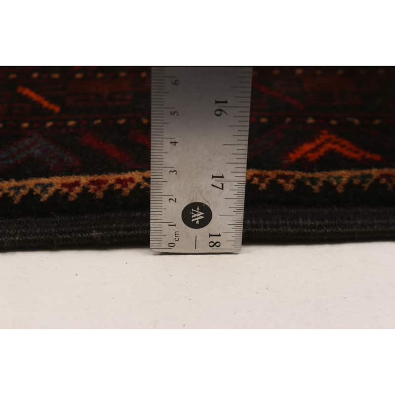 Teimani Red Rug 3'11" x 6'5" - 3'11 x 6'5