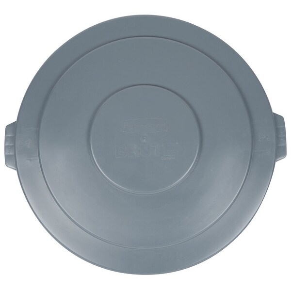 Rubbermaid FG265400GRAY Brute Trash Can Lid, Gray, 55-Gallon