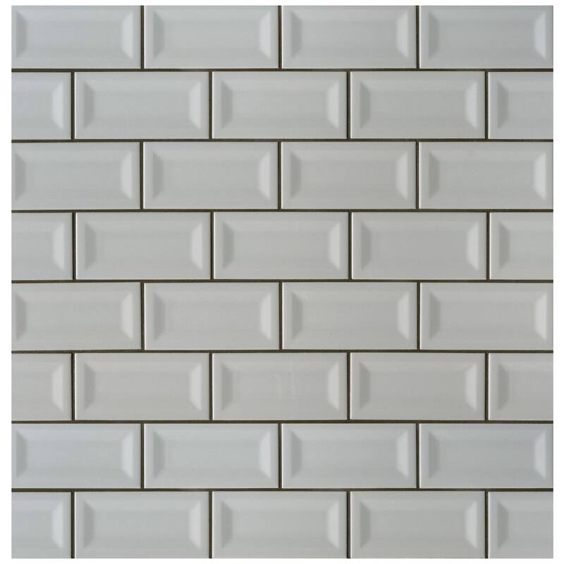 Ackland AKNPTSEG3X6IBVG-CA Segment - 3" x 6" Ceramic Solid Floor and