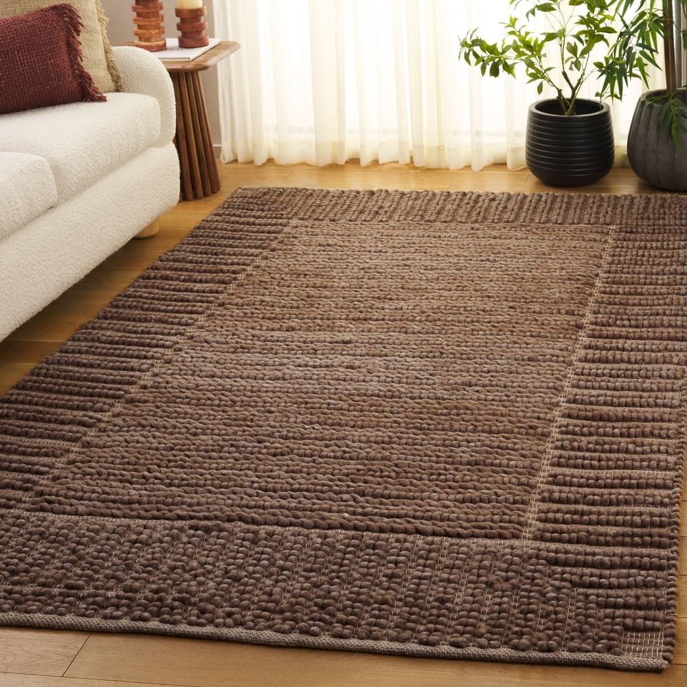 SAFAVIEH Handmade Natura Marijana Transitional Wool Rug