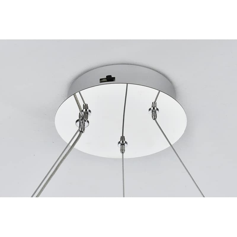 Indigo Home 24 inch Adjustable LED Chandelier
