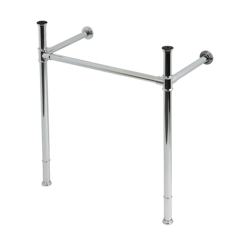 Kingston Brass Fauceture Stainless Steel Console Sink Legs - Polished Chrome