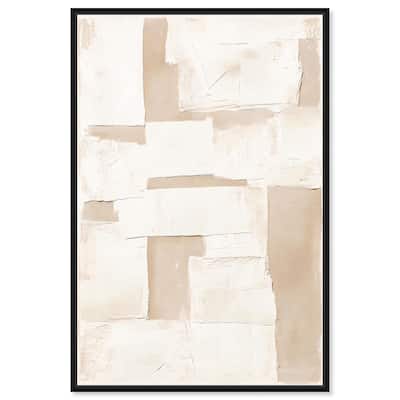 Plastered Planes III Canvas by Art Remedy