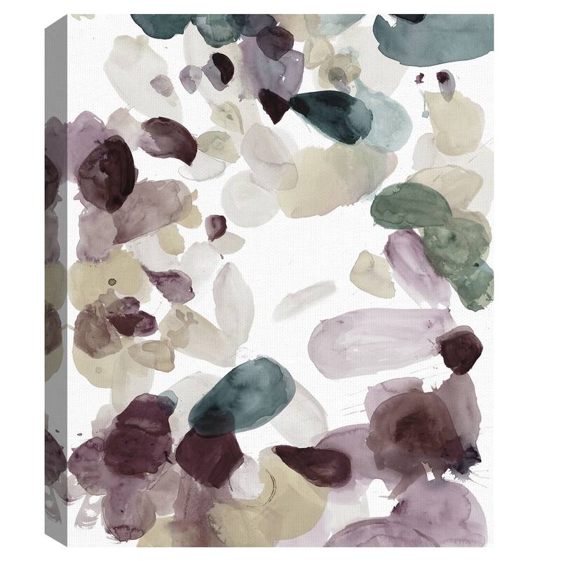 Butterfly Dance in Neutral D by Allyson Fukushima Canvas Art Print