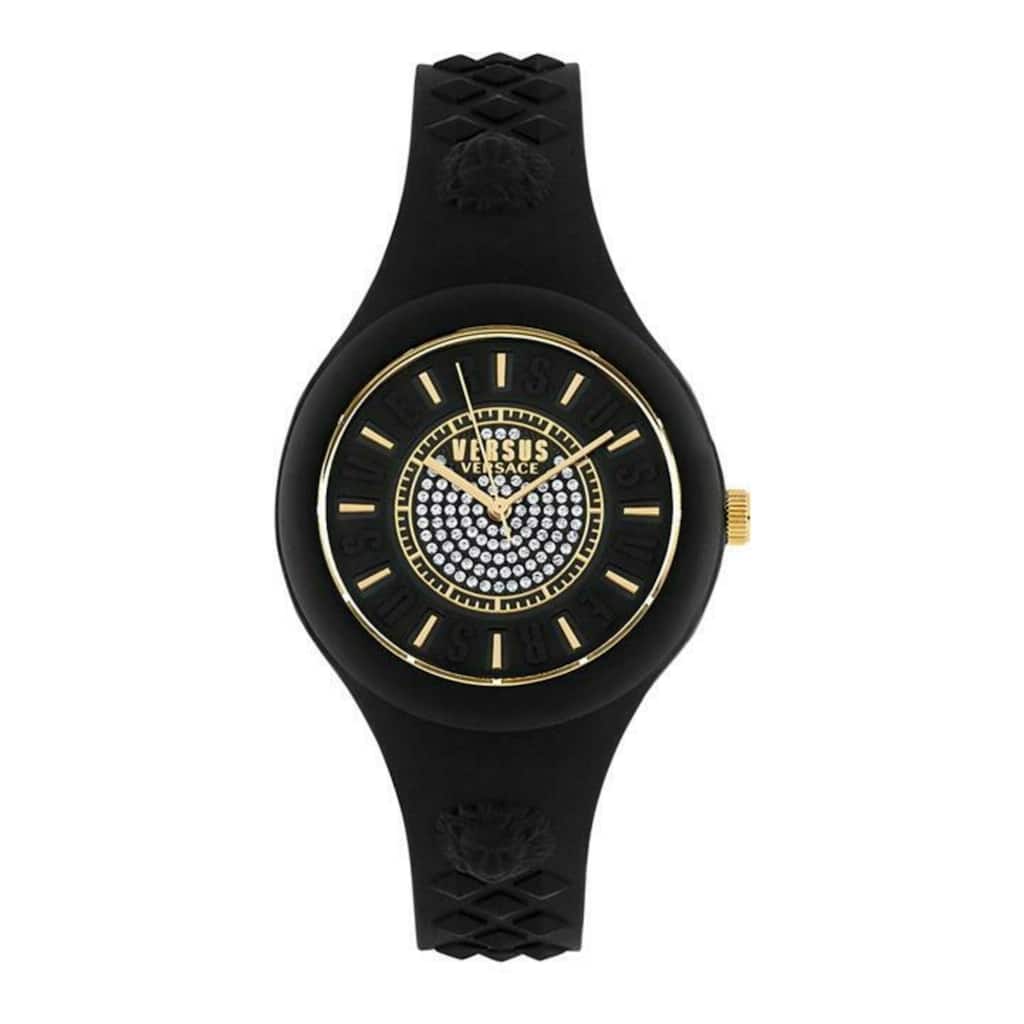 Versus Versace Fire Island Crystal Strap Watch
