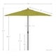 preview thumbnail 95 of 143, North Bend 9-foot Round Auto-tilt, Bronze Finish, Sunbrella Patio Umbrella by Havenside Home