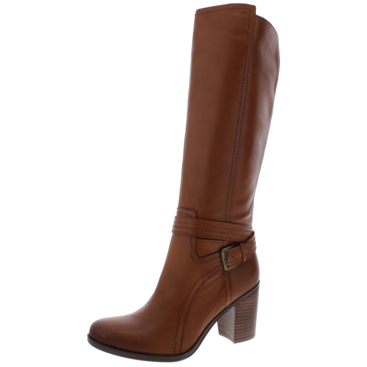 Leather wide calf riding boots clearance
