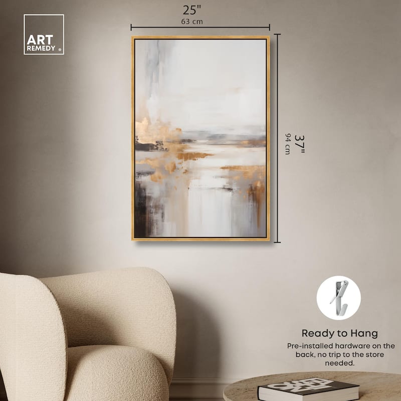 Glistening Stillness II Canvas by Art Remedy