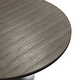 preview thumbnail 14 of 29, Verve 48" Modern Round Solid Wood Top Dining Table with Brushed Chrome Steel Pedestal Base for Kitchen & Dining Room