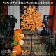 preview thumbnail 4 of 5, 6FT 120LED Artificial Lighted Maple Tree Warm White Fall Decorations Indoor Ourdoor