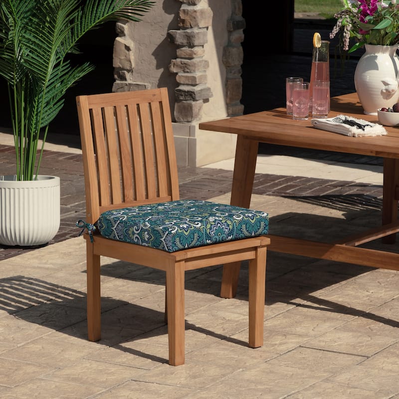 ARDEN Foam Outdoor Round Back Seat Cushion, 20 x 19