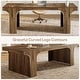 preview thumbnail 9 of 44, 70.9" Executive Desk, Large Wood Computer Office Desk, Writing Table Business Workspace Home Office Accent Desk