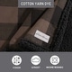 preview thumbnail 62 of 94, Eddie Bauer Cotton Throw Blanket, Reversible Flannel & Faux Shearling