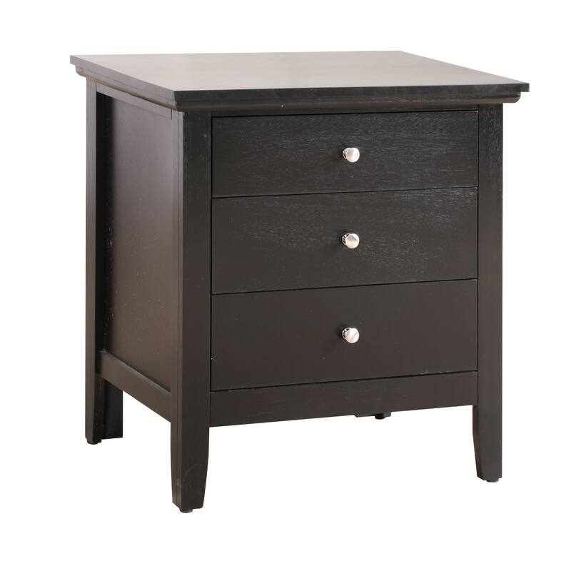 Glory Furniture Hammond G5490-N 3 Drawer Nightstand , White