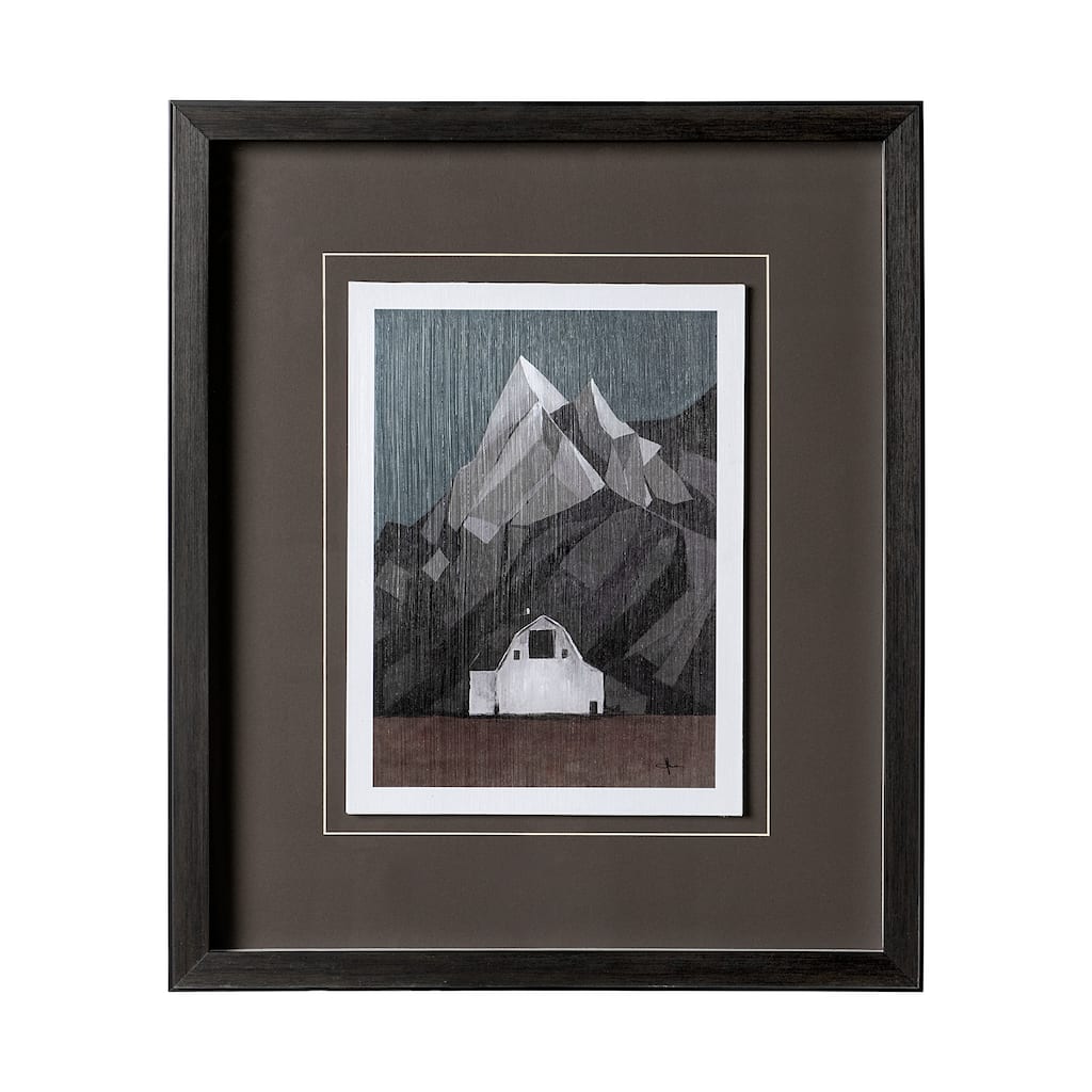 Flatten Barn I Framed Art Print