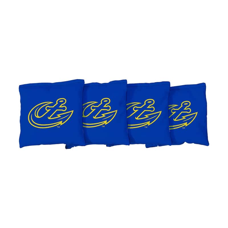 Maine Maritime Mariners Blue Cornhole Bags - All-Weather Resin Filled