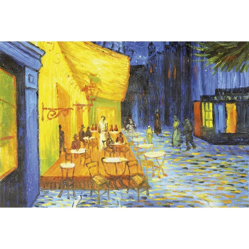 Dimex Cafe Terrace Wall Mural - 98.4in x 147.6in x 0.025in