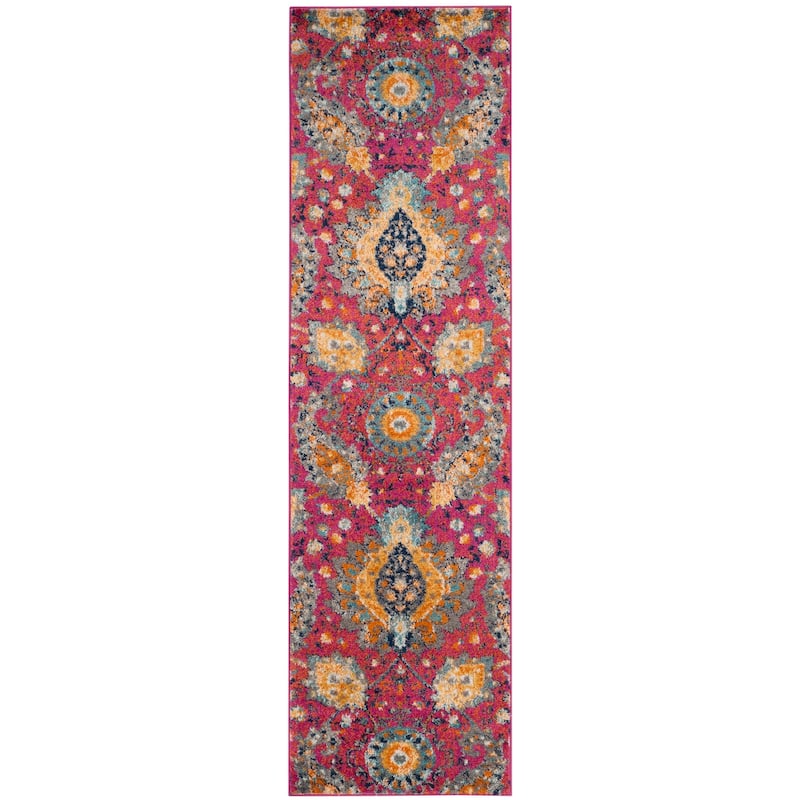 SAFAVIEH Madison Belle Boho Glam Paisley Pattern Area Rug