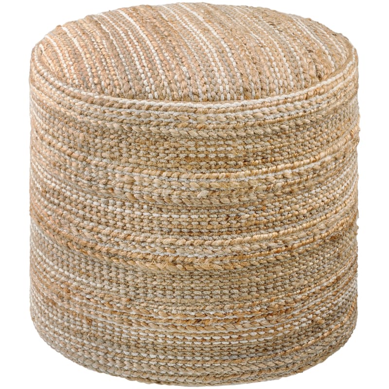 Artistic Weavers Denpasar Global Solid Color Pouf