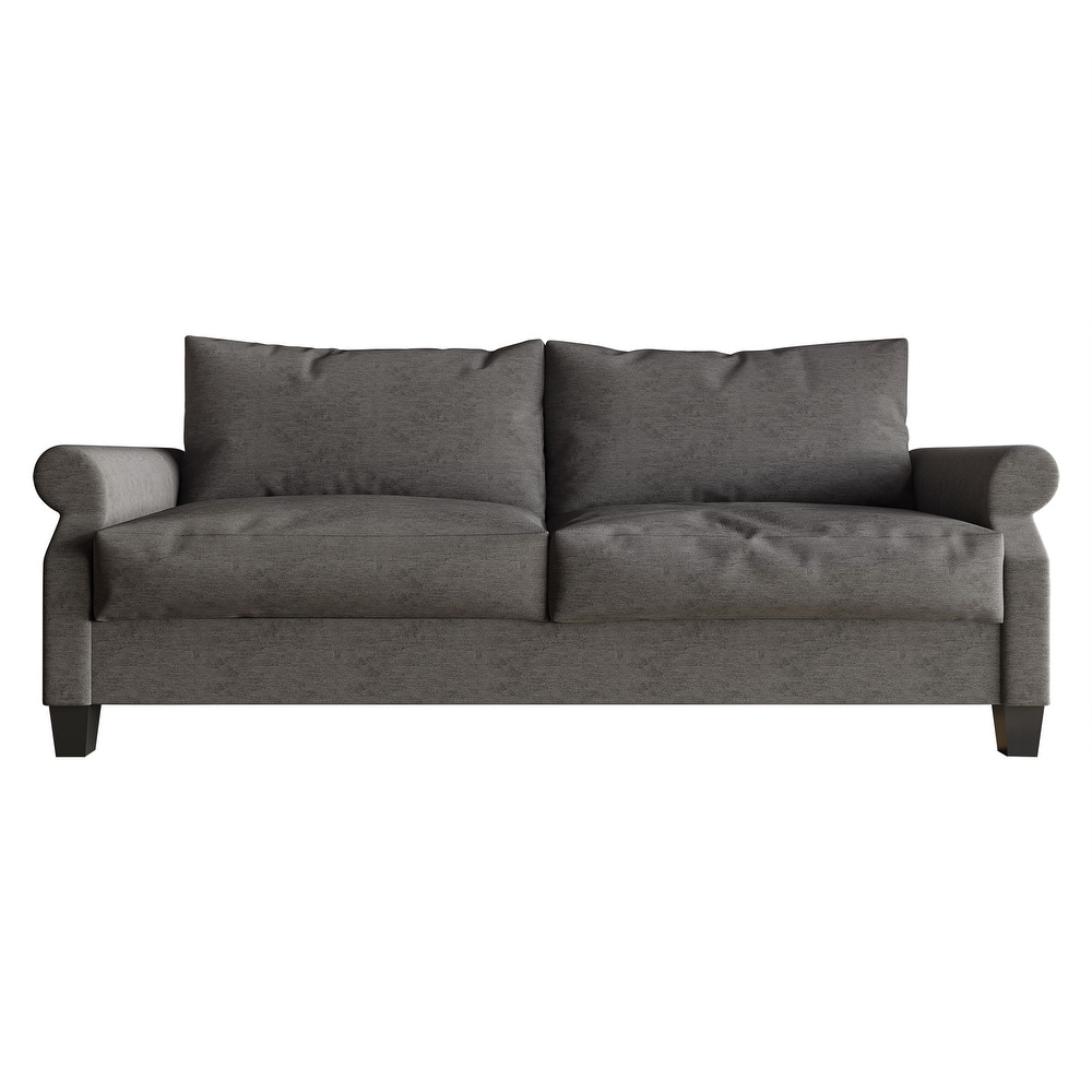 CraftPorch Classic Linen Upholstered Sofa