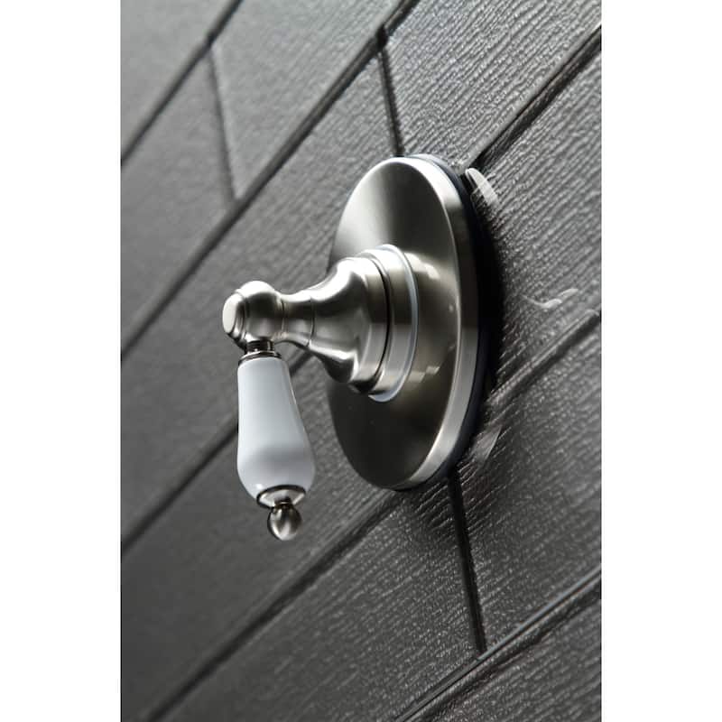 Kingston Brass Single-Handle Three-Way Diverter Valve with Trim Kit