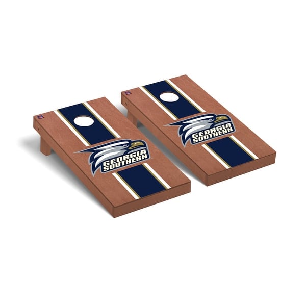 slide 2 of 5, Georgia Southern Eagles Rosewood Cornhole Board Set 1
