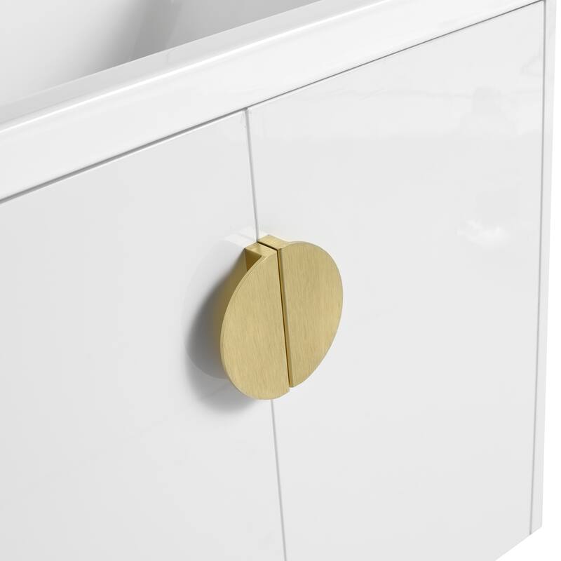 Topcraft Wall-Mounted Bathroom Vanity With Sink