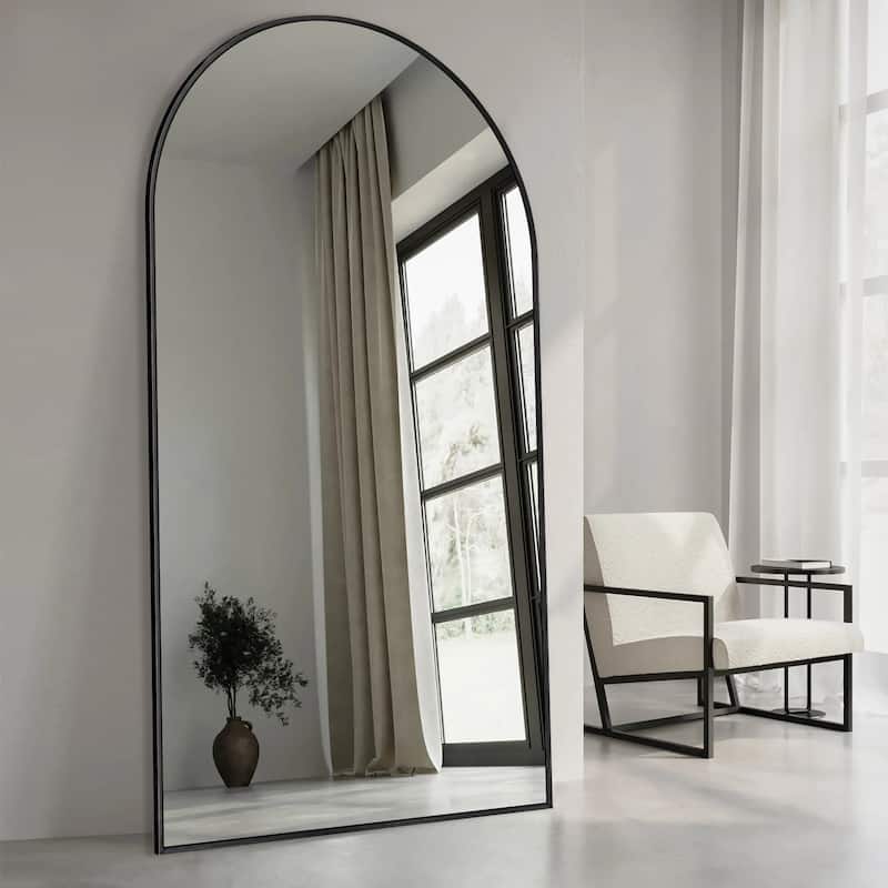Arched Full Length Mirror Large Floor Mirror