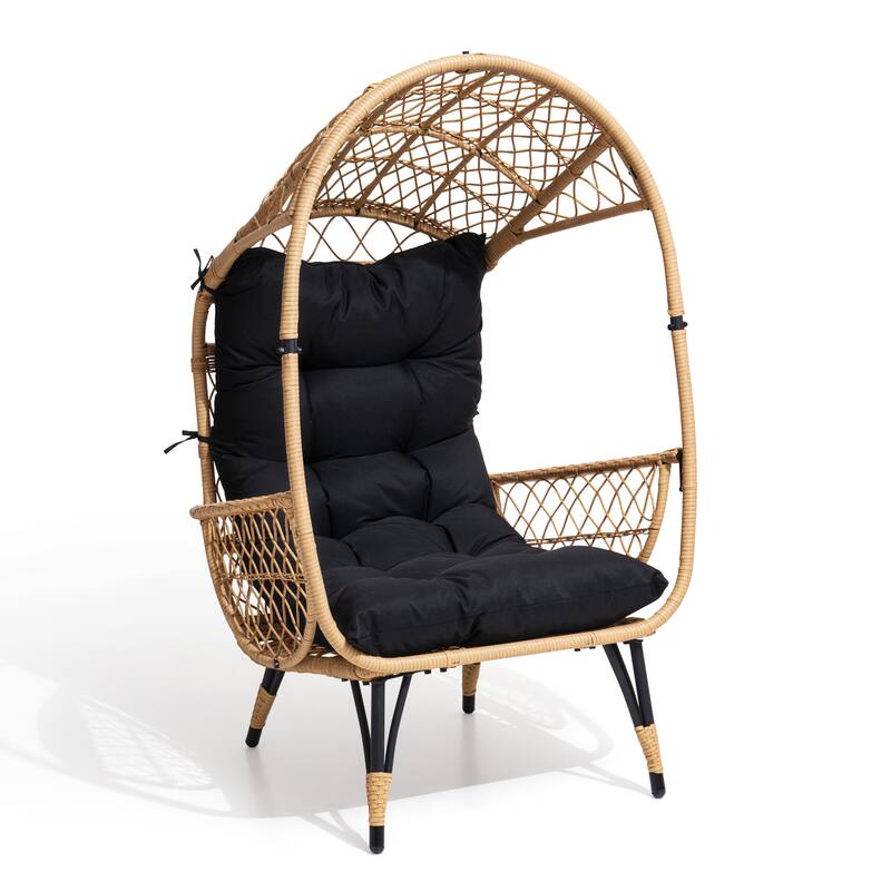 Outdoor Aluminum Dining Chairs Modern Stackable Armchairs