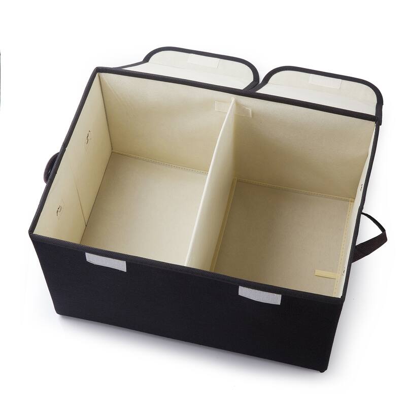 Enova Home Collapsible Storage Bins with Cover