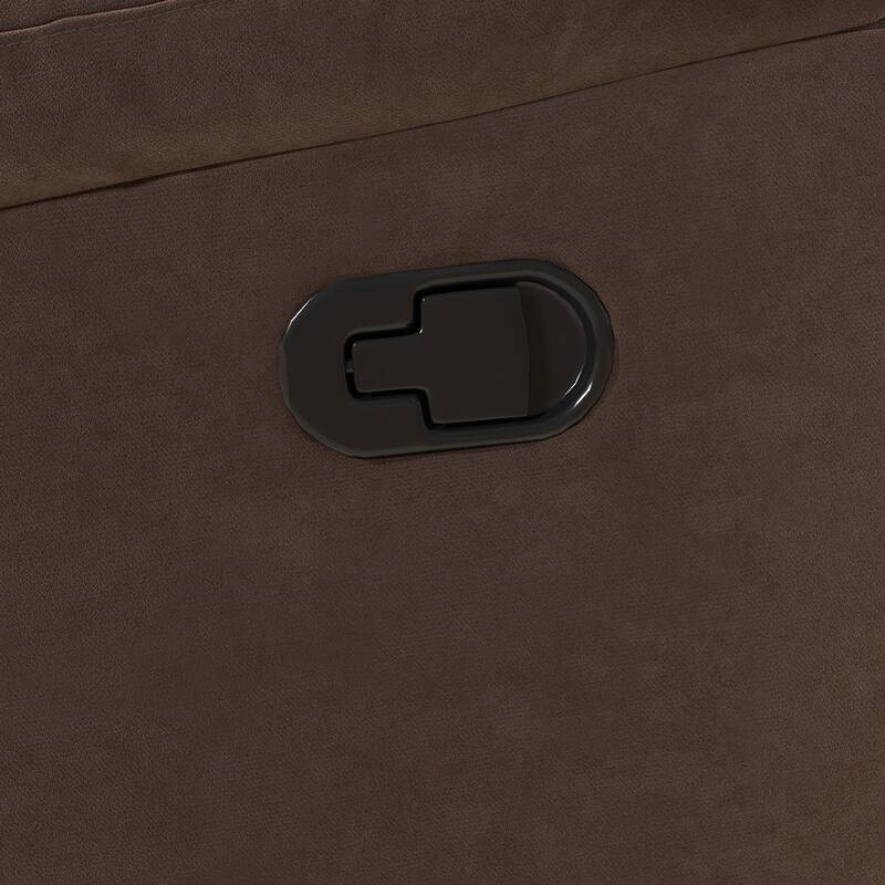 Manual Recliner Chair with Overstuffed Arm and Back