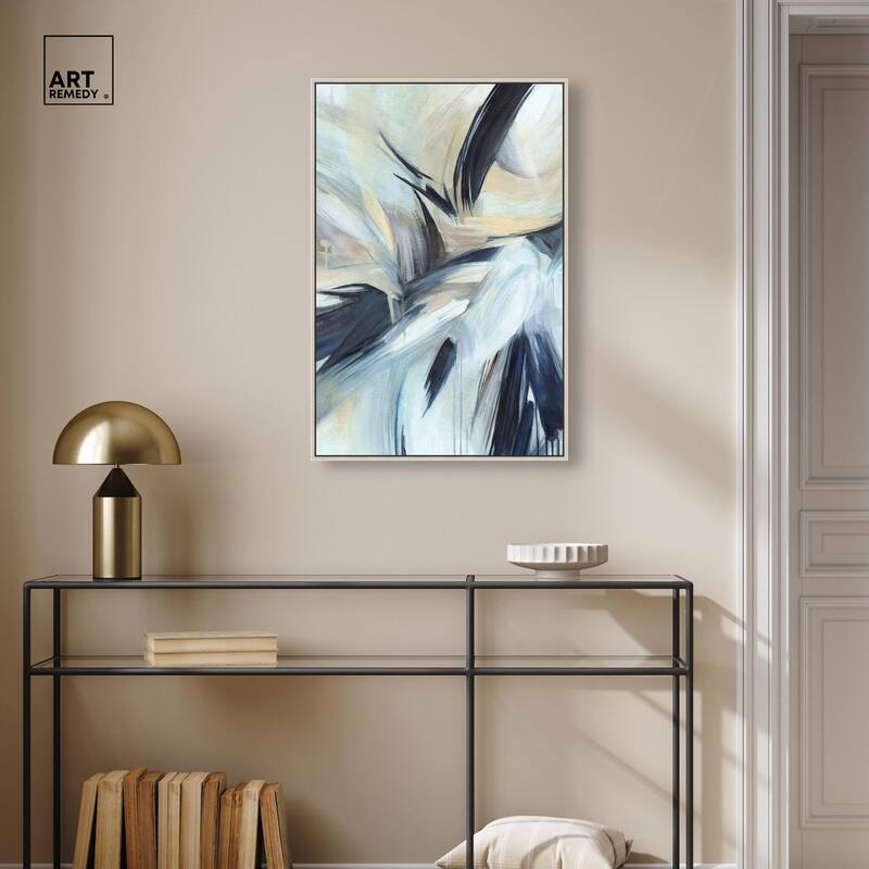 Layered Shadows Canvas by Art Remedy