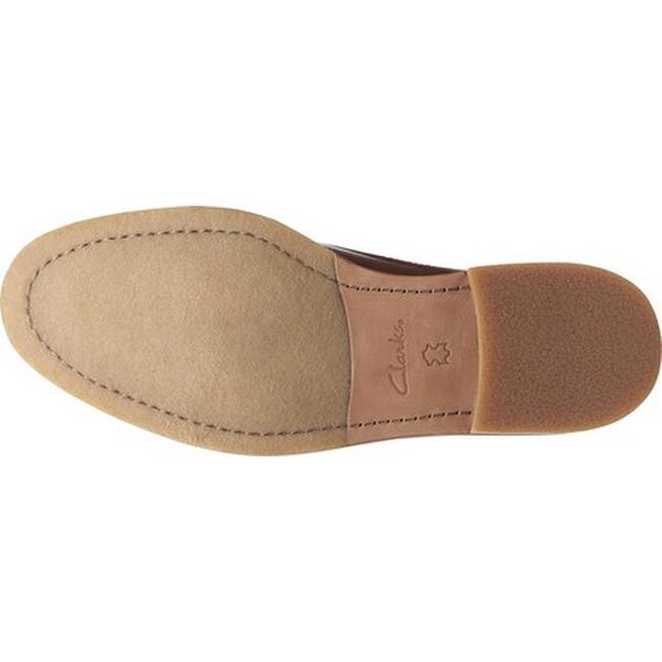 clarkdale moon dark tan leather
