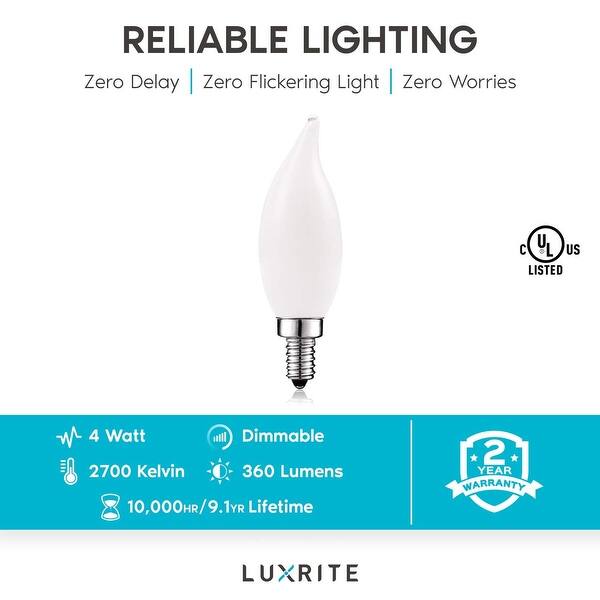 E14 LED Dimmable (6-Pack)