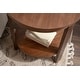 preview thumbnail 15 of 117, Kate and Laurel Foxford Round Wood Side Table