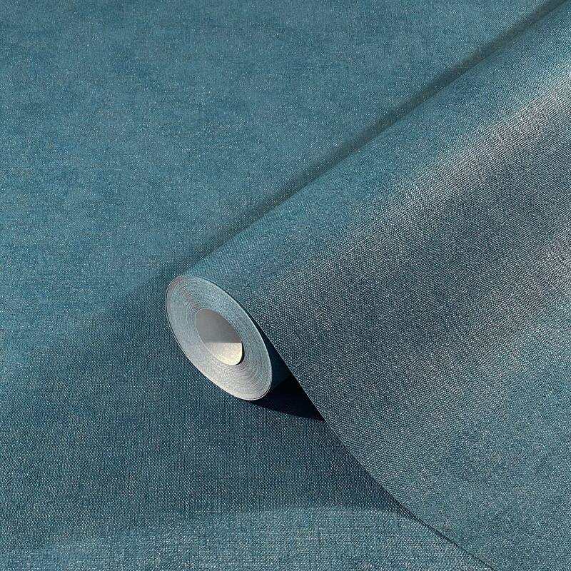 Galerie Wallcoverings Flora Plain Texture Vinyl on Non-woven Lustre Wallpaper Roll