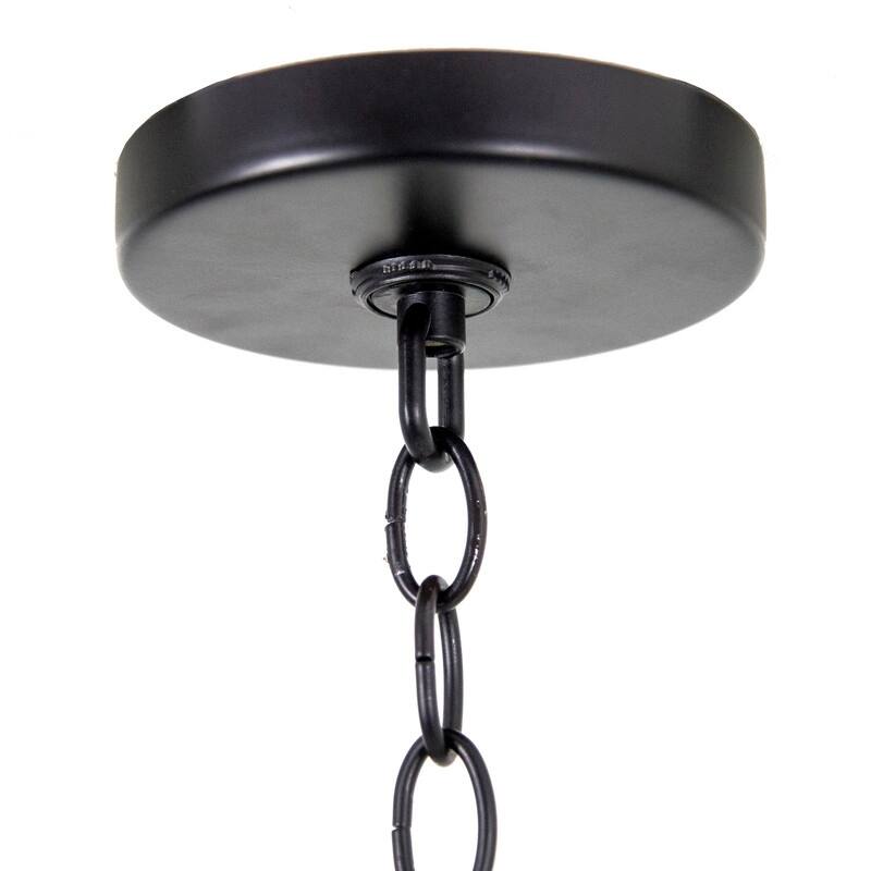 Tira 6-Light Orb Chandelier in Matte Black finish - 29.1 x 29.1 x 27.7