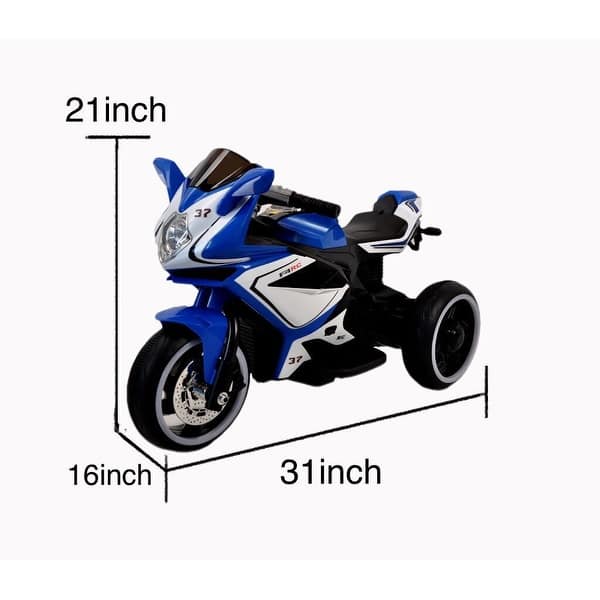 6V Kids Ride On Motorcycle,380W Electric Ride On Motorcycle with Training Wheels, Light Wheels, Manual Throttle,Led Lights