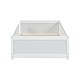 preview thumbnail 20 of 31, Twin Size Floor Platform Bed with Built-in Book Storage Rack