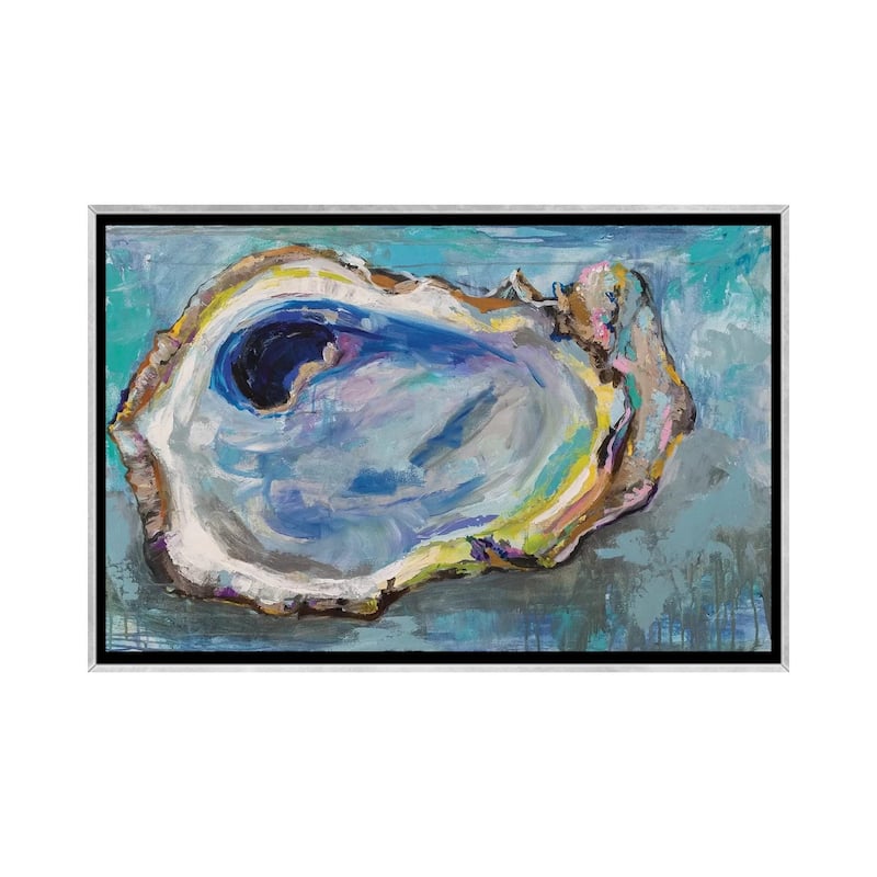 iCanvas "Oyster Two" by Jeanette Vertentes Framed