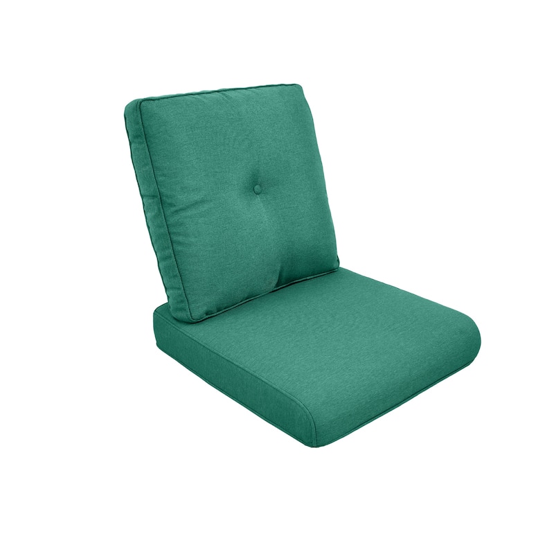 22 in x 24 in Outdoor Chair Deep Seat Replacement Cushion - N/A