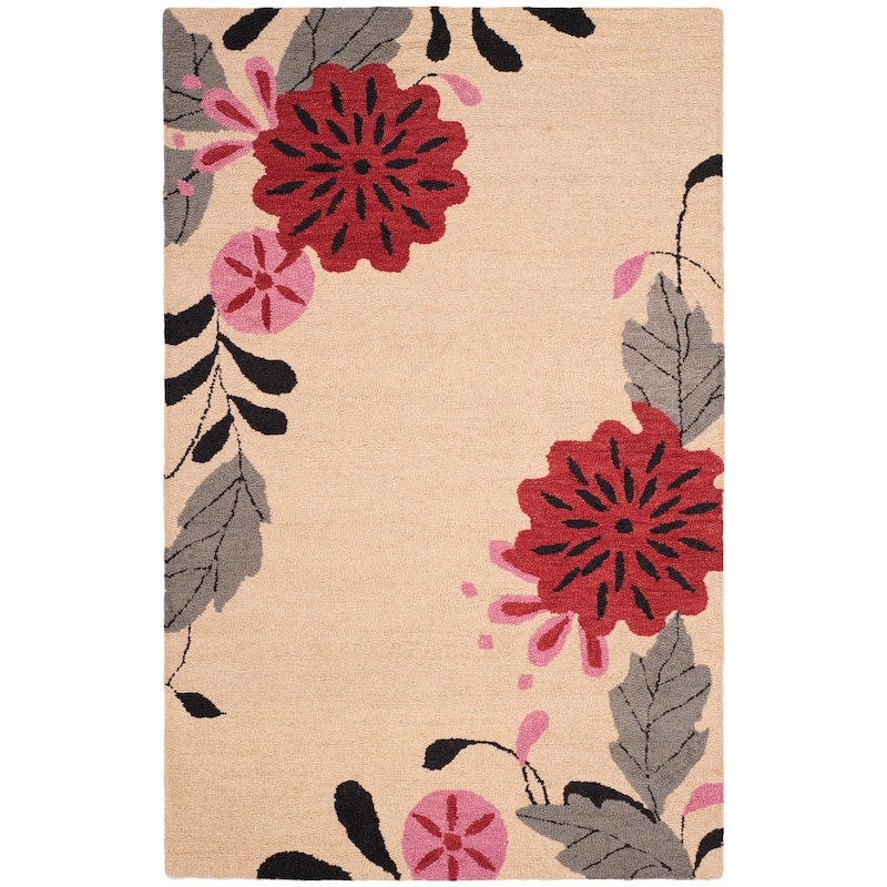 Martha Stewart by SAFAVIEH Picture Block Floral Rug