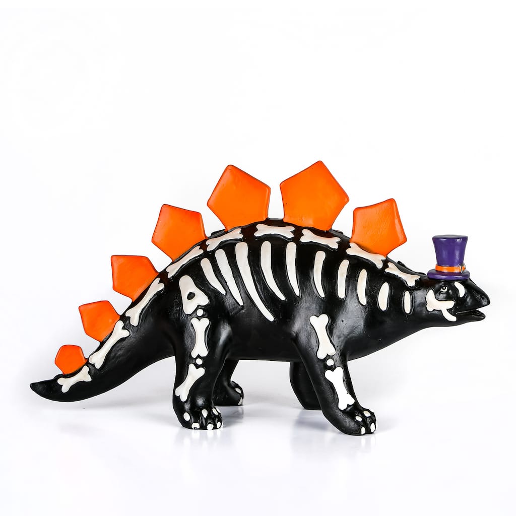 National Tree Company 12 in. Halloween Black Dinosaur Tabletop Décor - 12 in