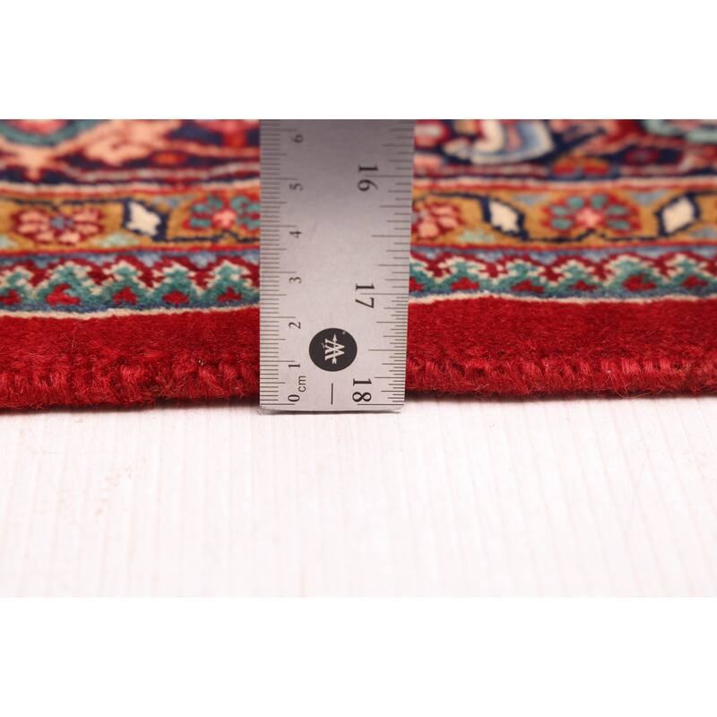 ECARPETGALLERY Hand-knotted Bijar Red Wool Rug - 3'11 x 6'0