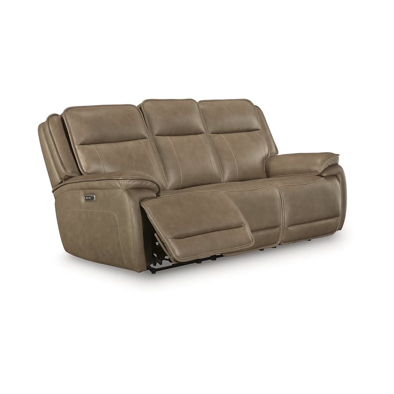 Signature Design by Ashley Rondelay Brown Power Reclining Sofa - 89" W x 42" D x 42" H