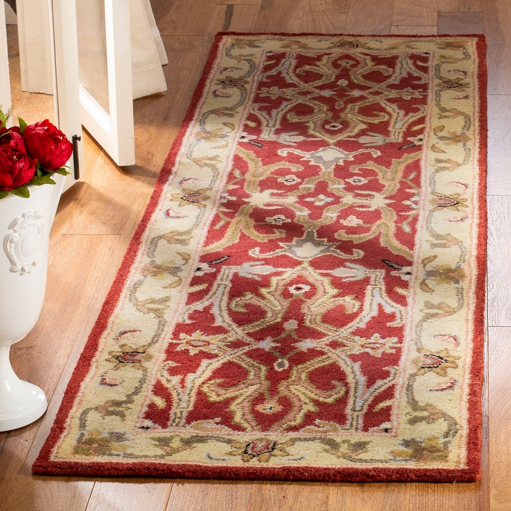 SAFAVIEH Handmade Heritage Abc Traditional Oriental Wool Rug