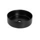 Altair 14 x 14 in. Round Black Finish Ceramic Vessel Bathroom Vanity Sink