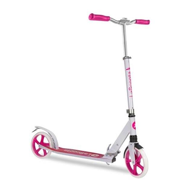 slide 2 of 8, Lascoota Kick Scooter for Adults & Teens. Lightweight Foldable Adult Scooter (Teen, Pink)